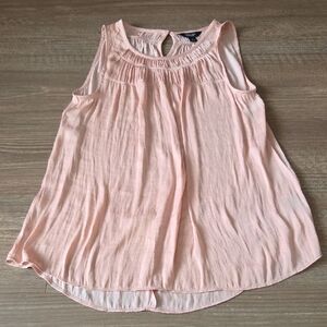 Simply Vera Vera Wang Light Pink Sleeveless Blouse
